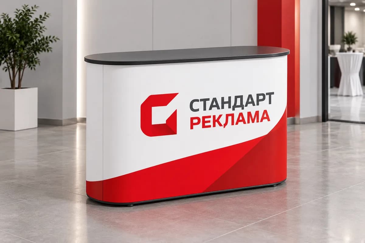 Визуализация: Промо-стойки