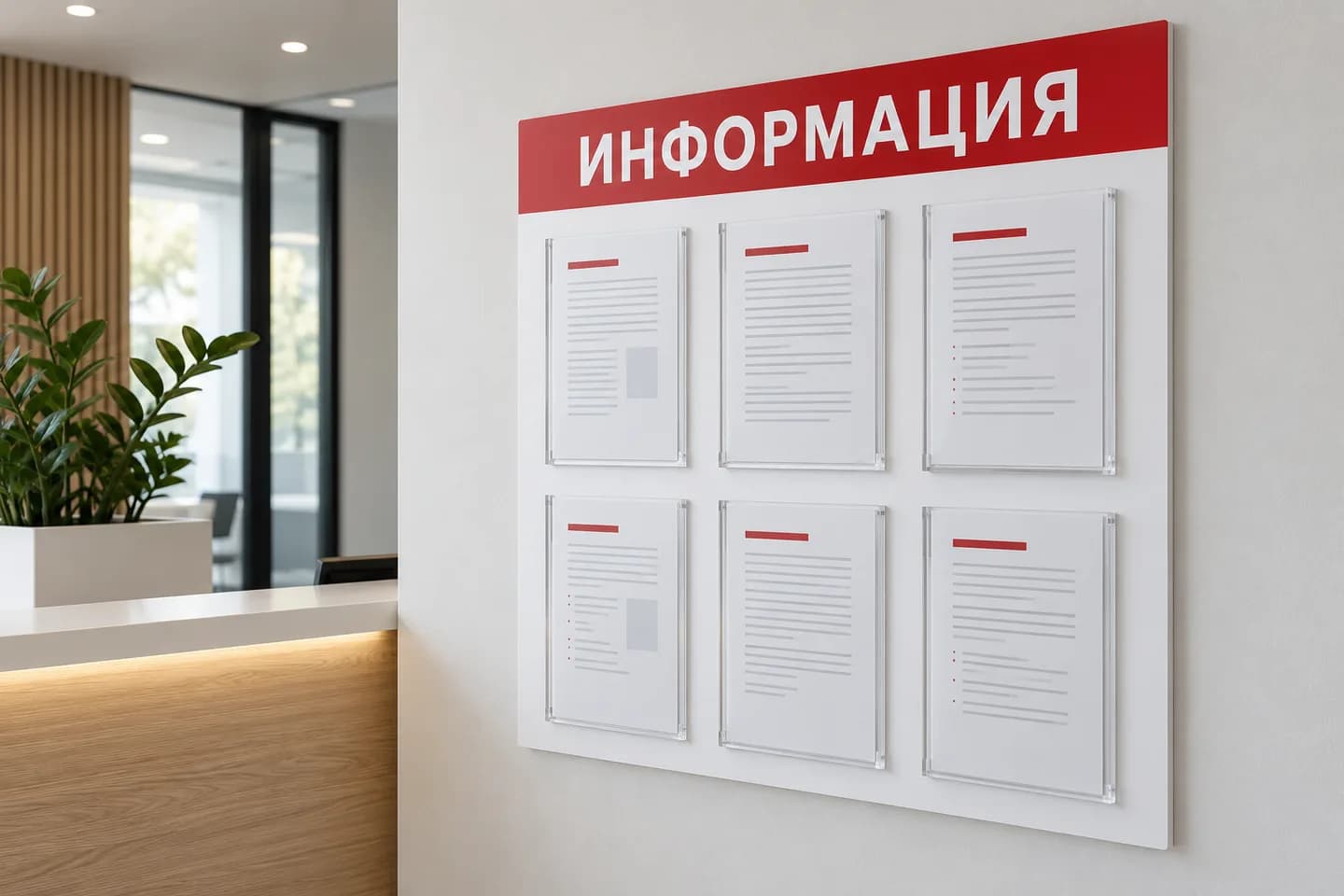 Визуализация: Стенды